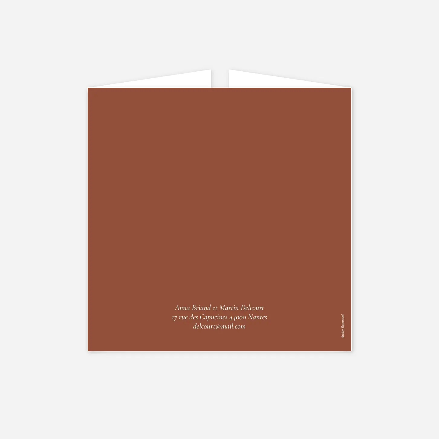 Faire-part mariage Luberon