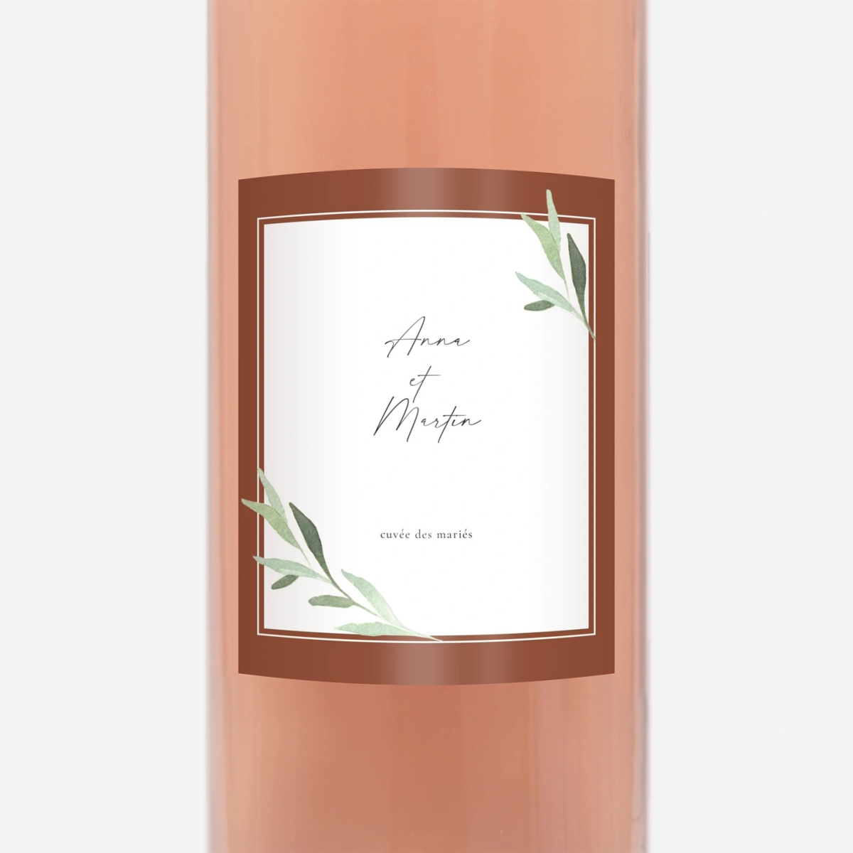 Étiquette bouteille Luberon