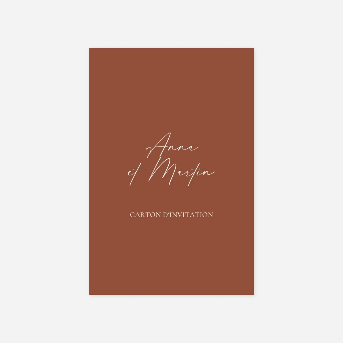 Carton d'invitation Luberon