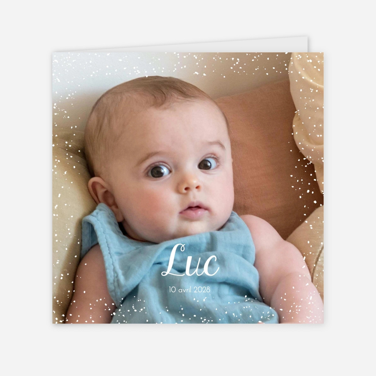 Faire-part naissance Pluie d’étoiles