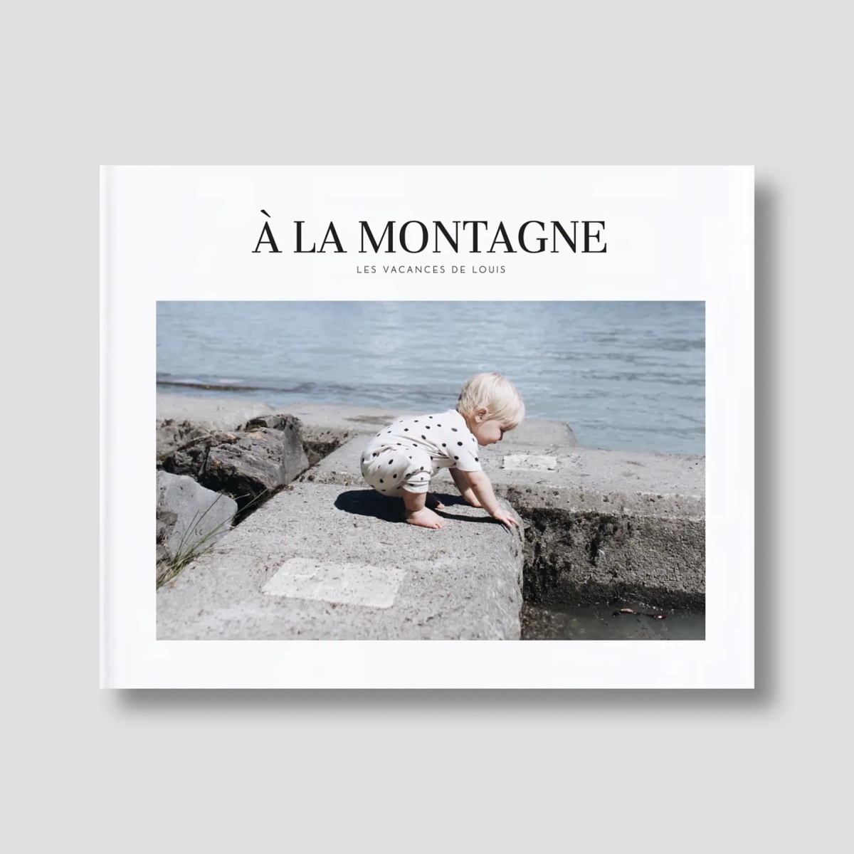 Album photo ouverture à plat Magazine