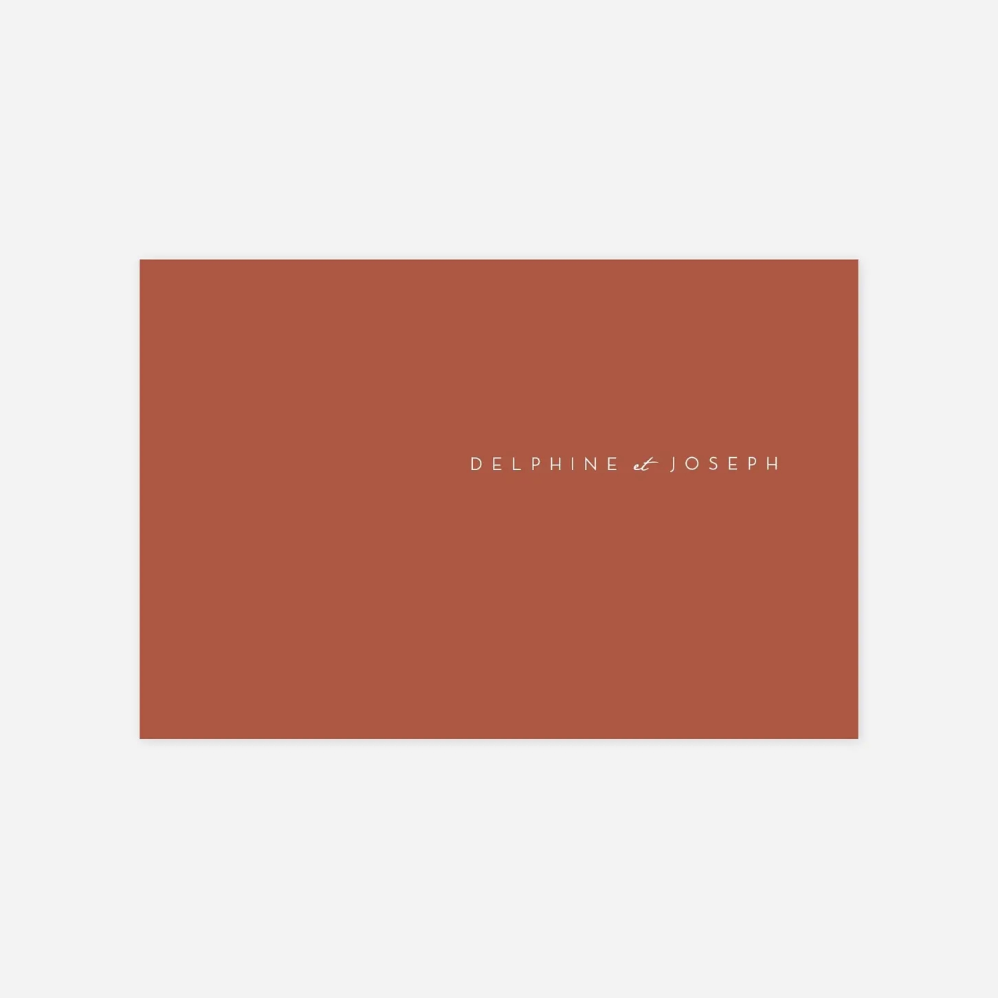 Carton réponse Manuscrit