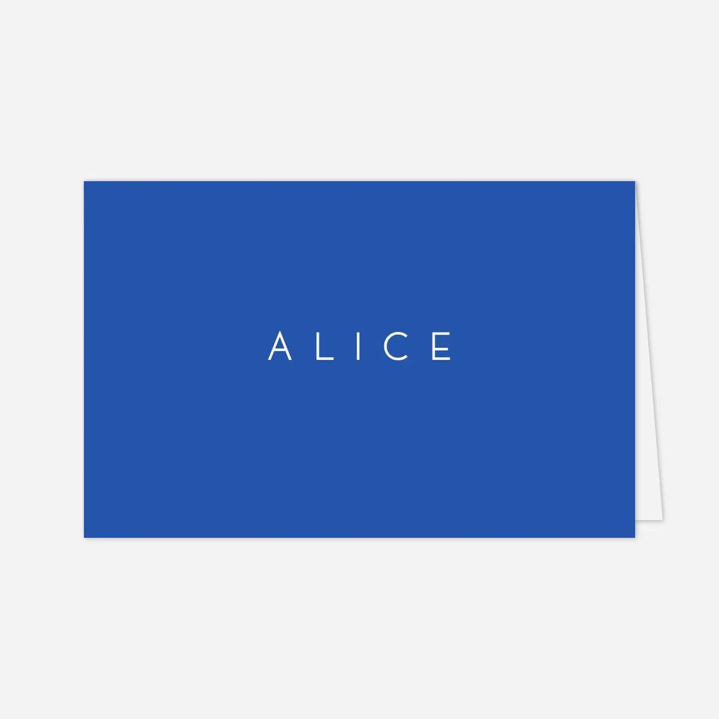 Marque-place mariage Manuscrit