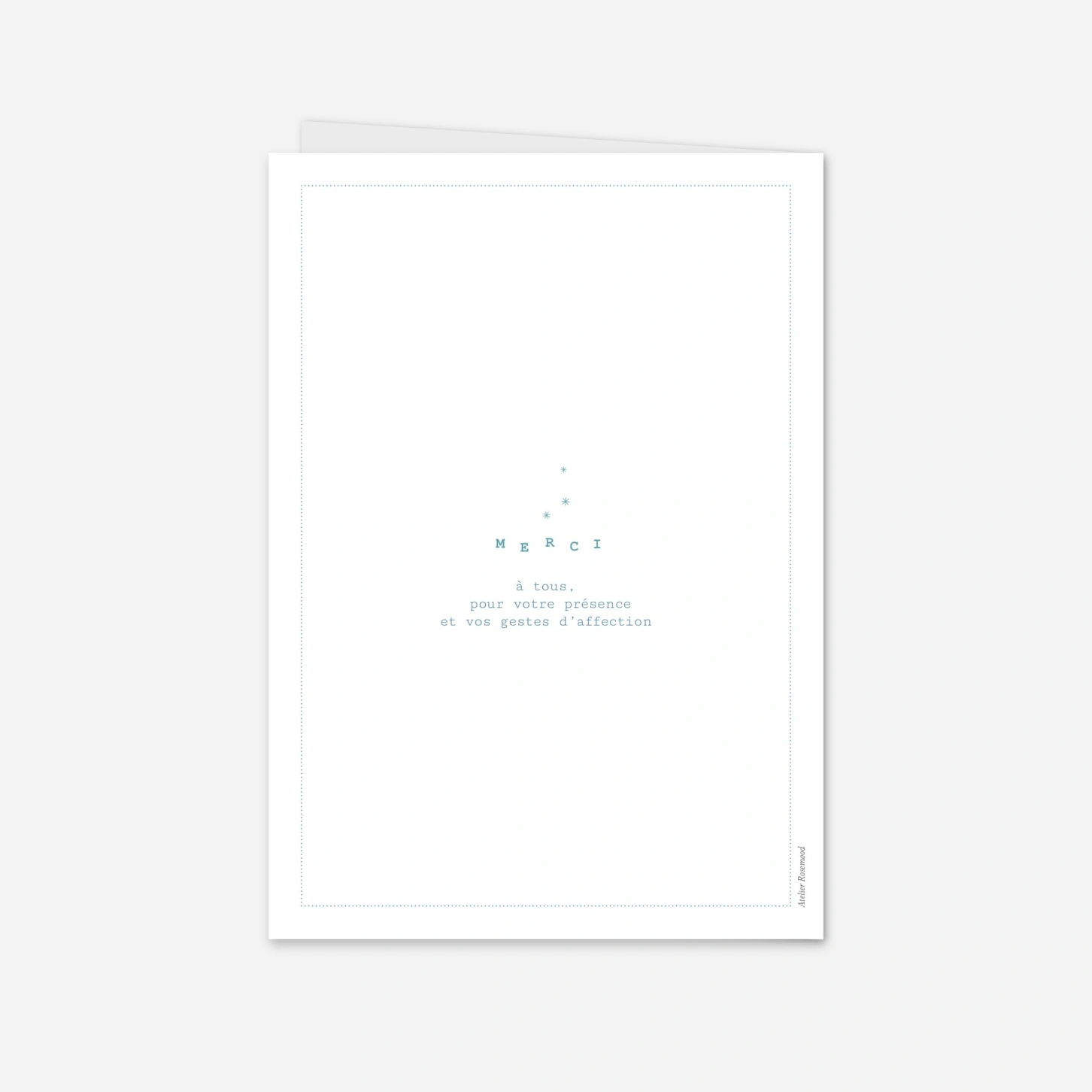 Menu baptême Moulin à vent