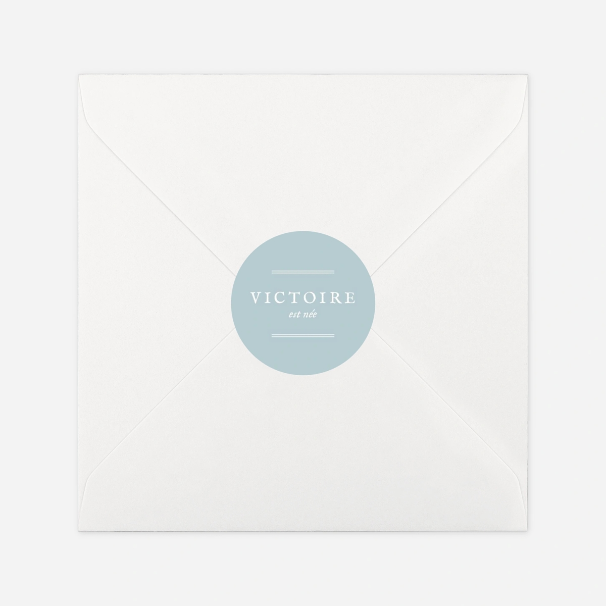 Stickers naissance Médaillon