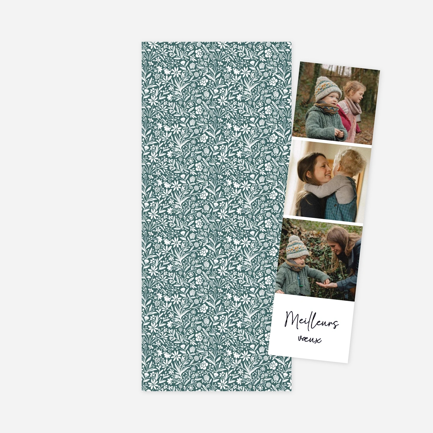 Carte de voeux Mille fleurs