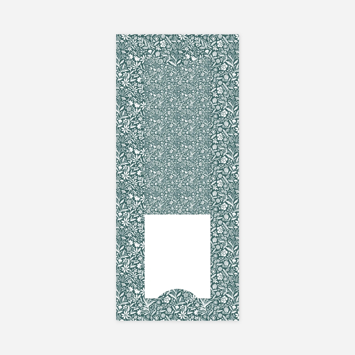 Carte de voeux Mille fleurs