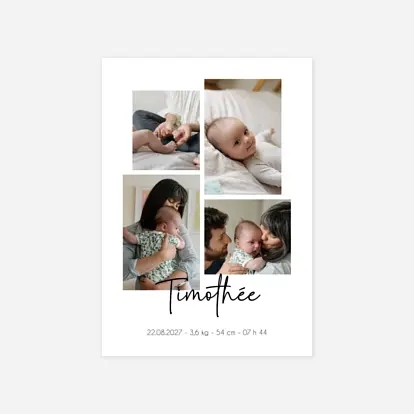 Multiphotos minimaliste