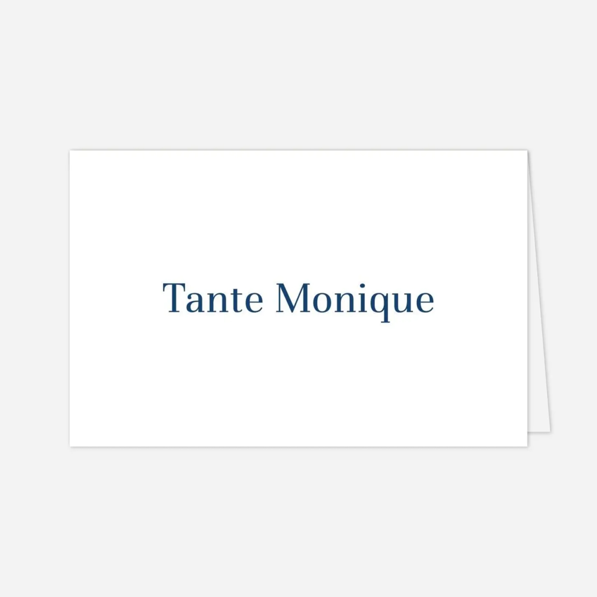 Marque-place mariage Nature chic