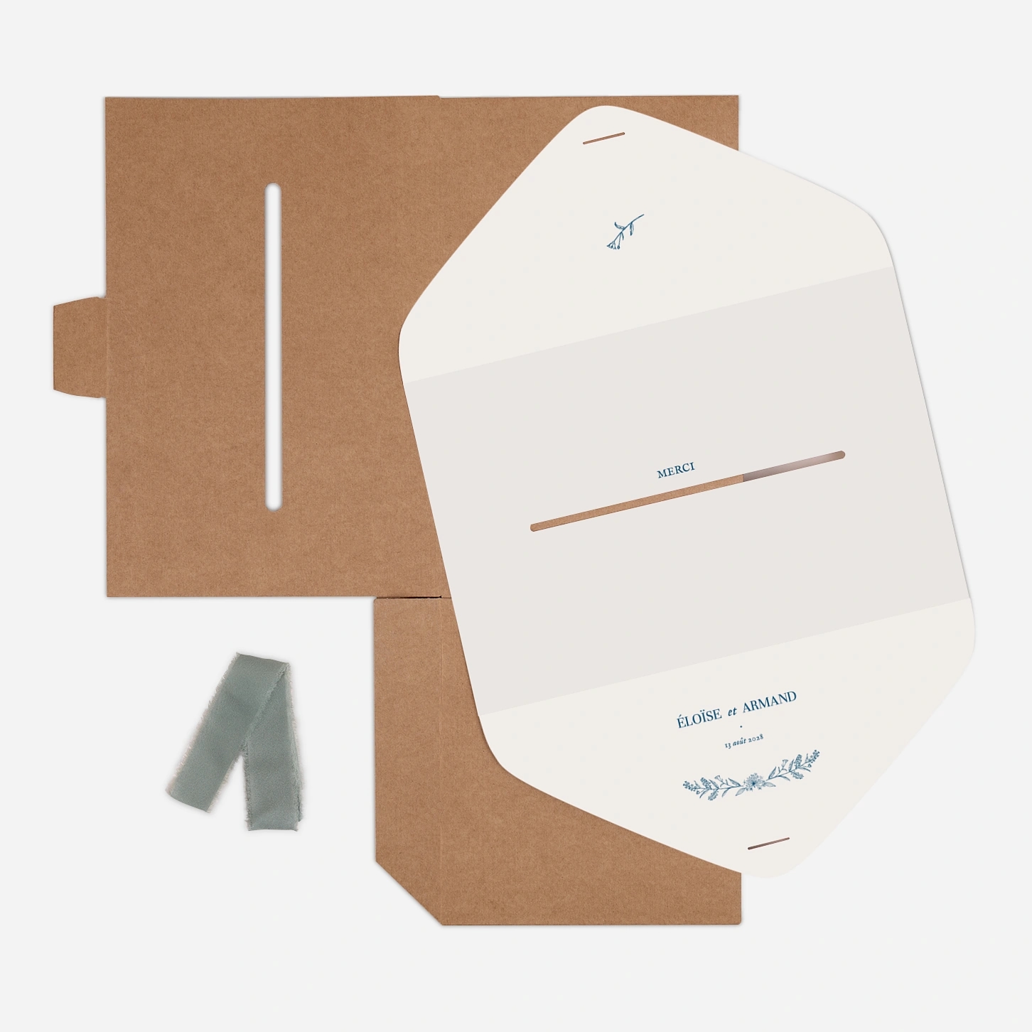 Urne Mariage Nature chic