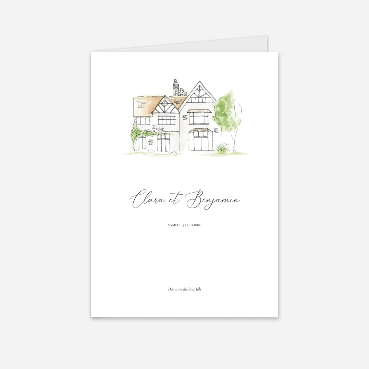 Livret de messe mariage Notre lieu