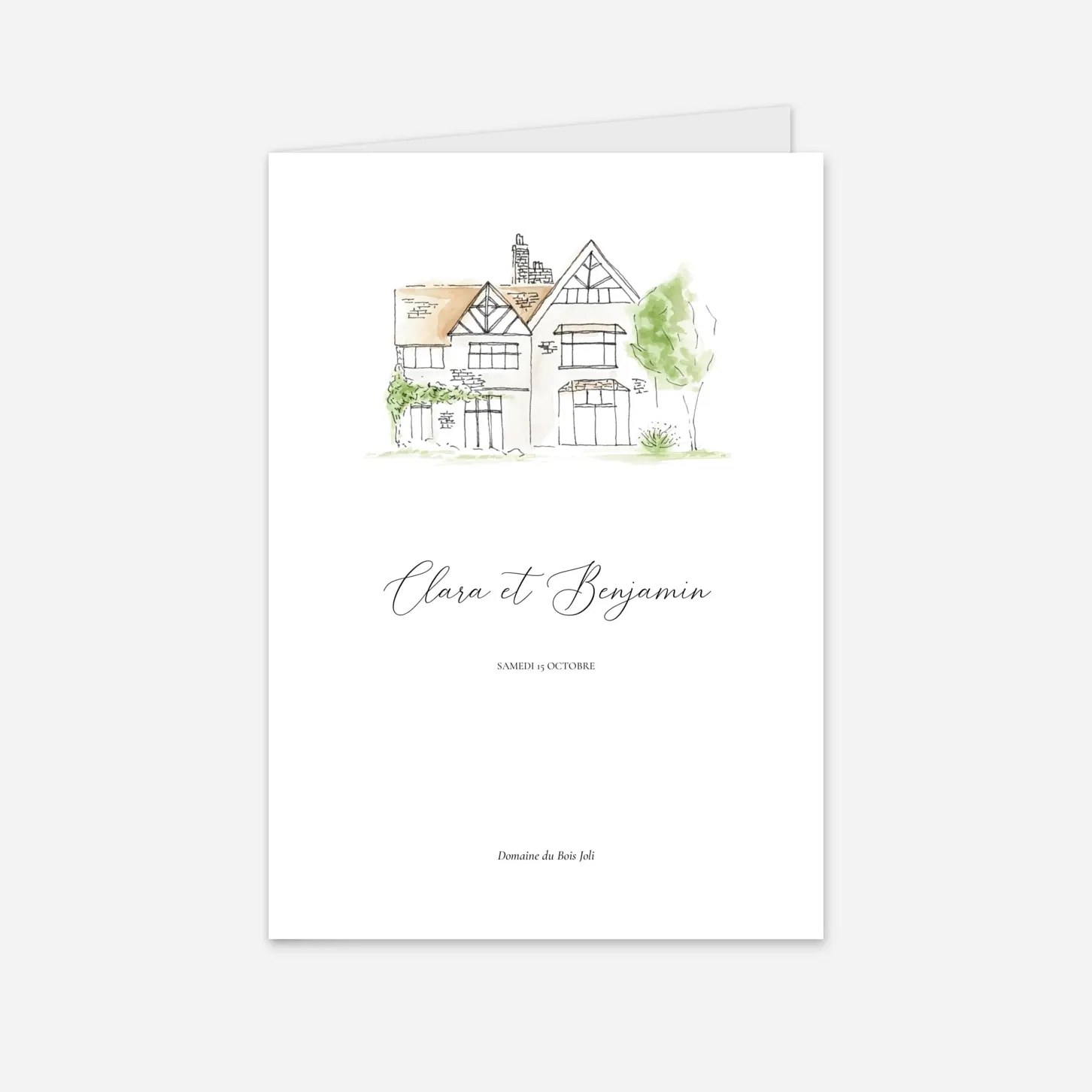 Livret de messe mariage Notre lieu