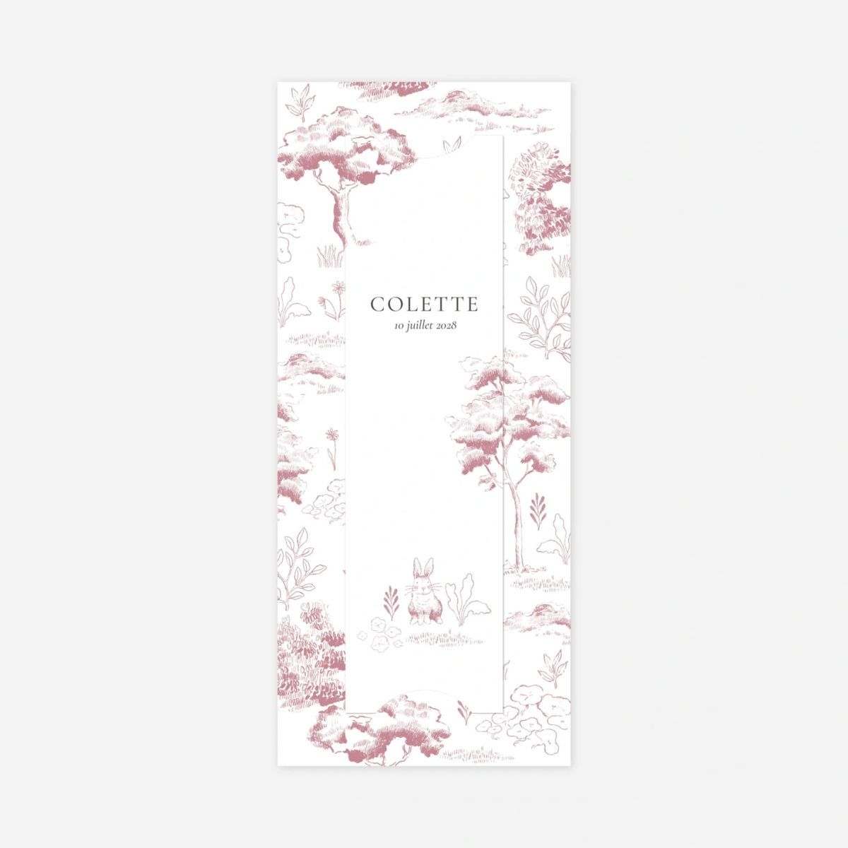 Faire-part naissance L'orée du bois