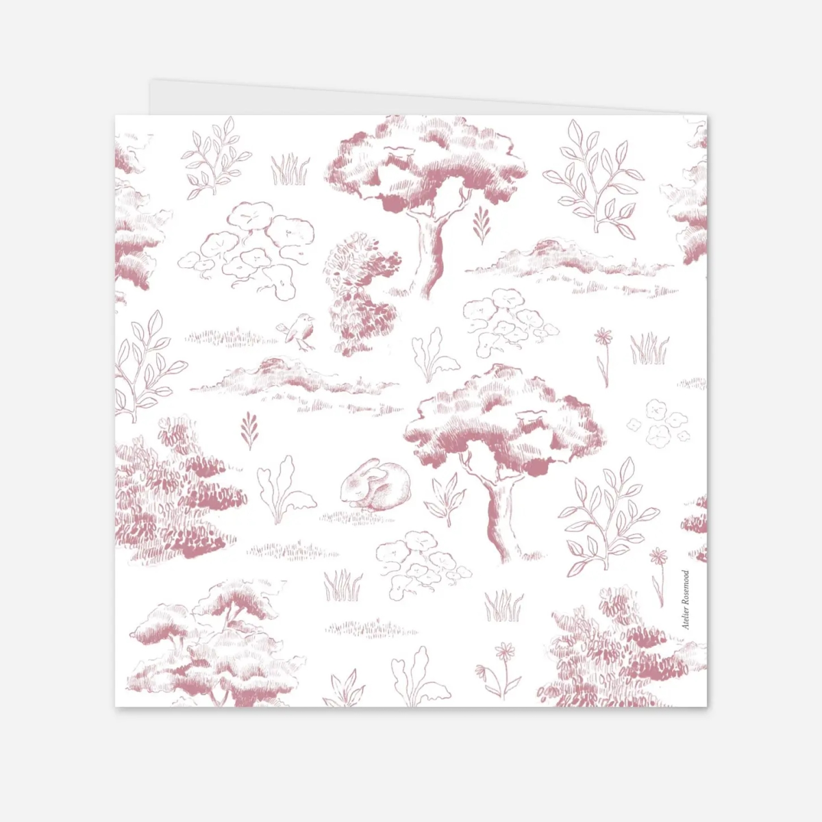 Faire-part naissance L'orée du bois