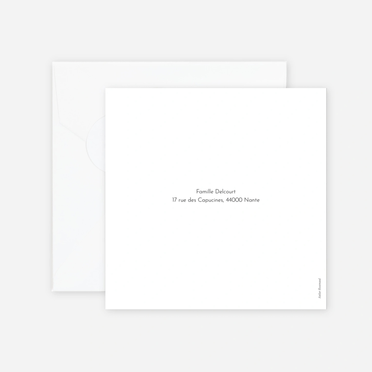 Faire-part naissance Ourson