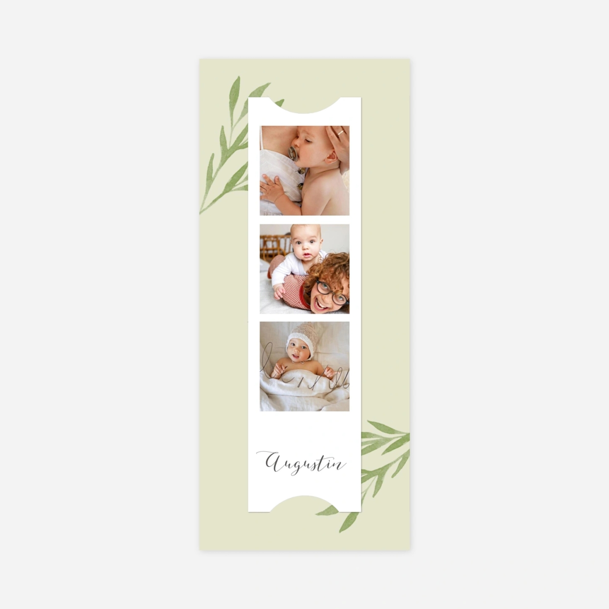 Faire-part naissance Petits brins