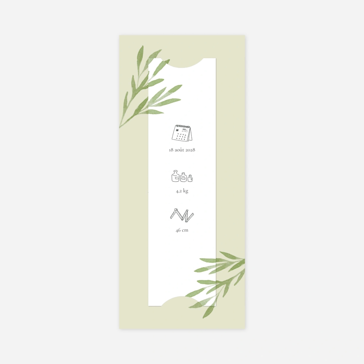 Faire-part naissance Petits brins