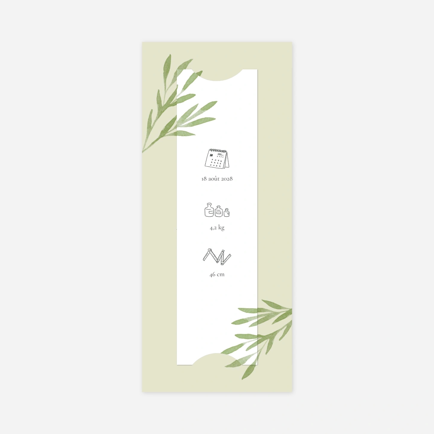 Faire-part naissance Petits brins