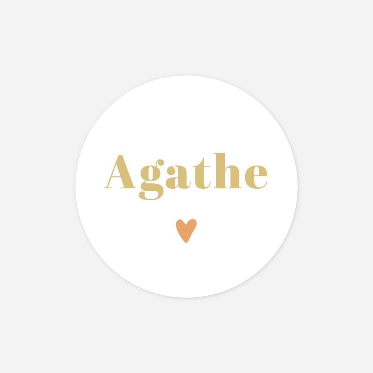 Stickers naissance Pictos chéris