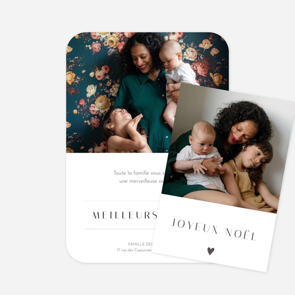 Carte de voeux Petit coeur