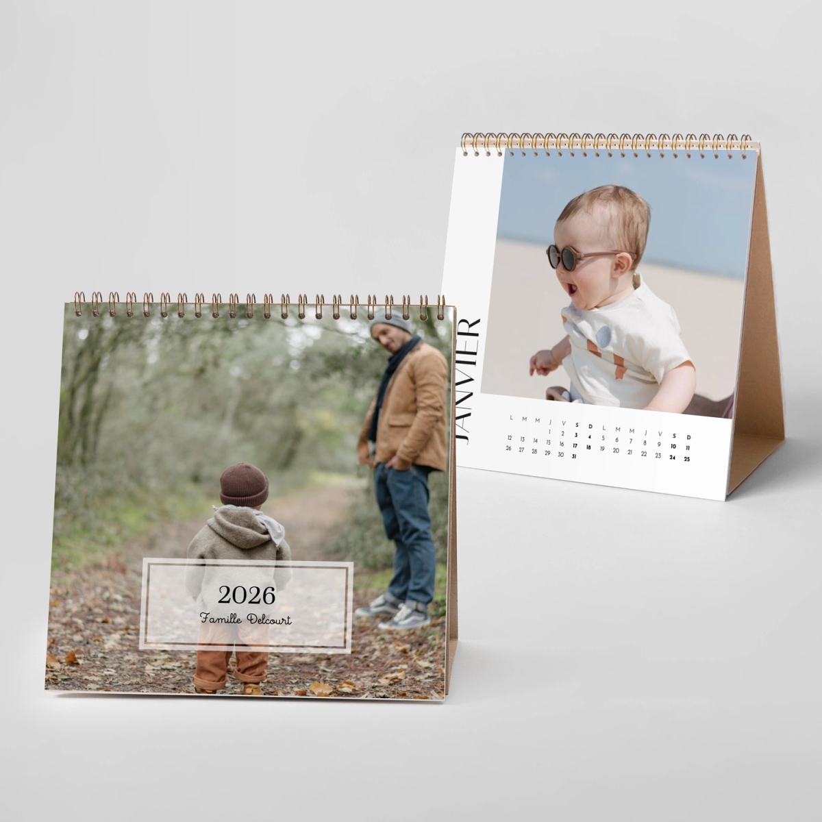 Calendrier photo chevalet Petite Étiquette