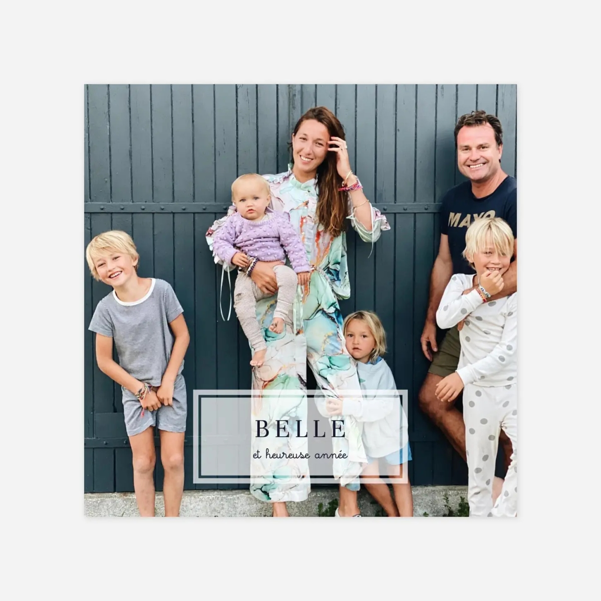 Carte de voeux Petite Étiquette