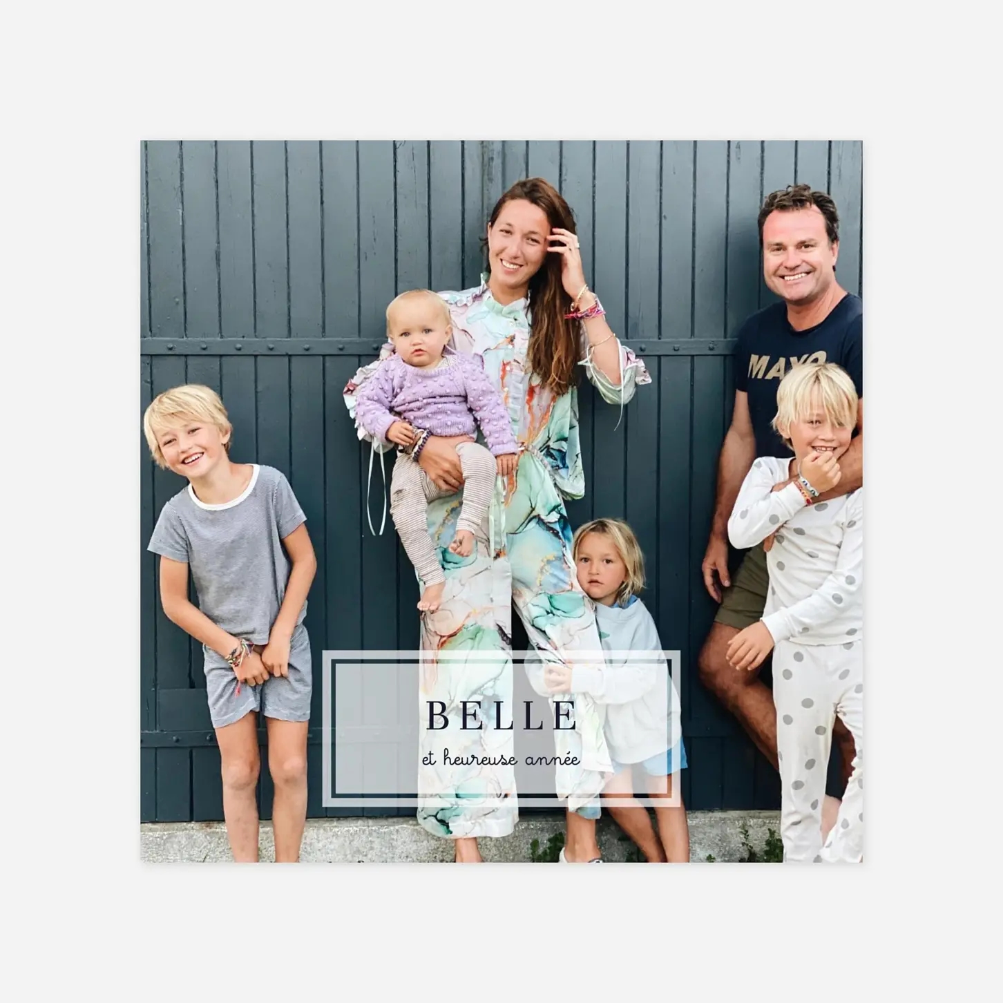 Carte de voeux Petite Étiquette