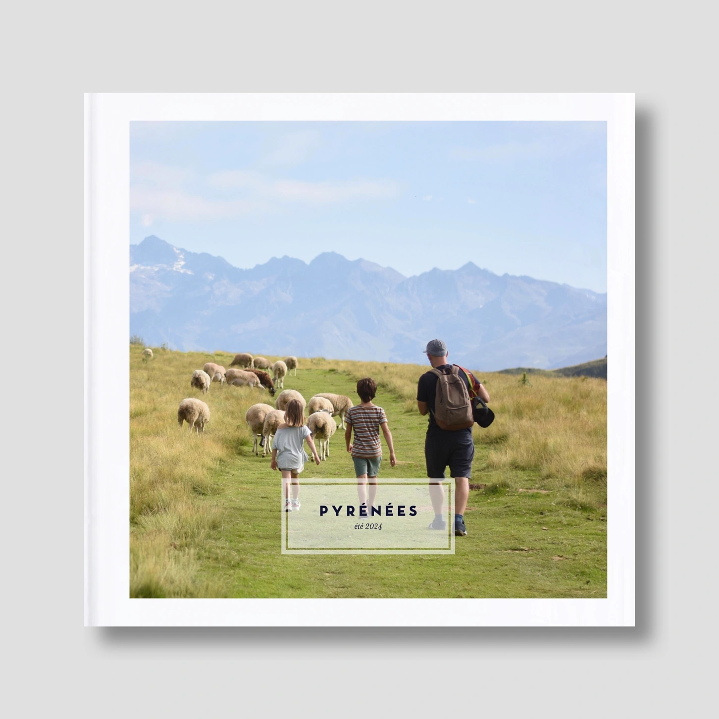 Album photo rigide Petite étiquette