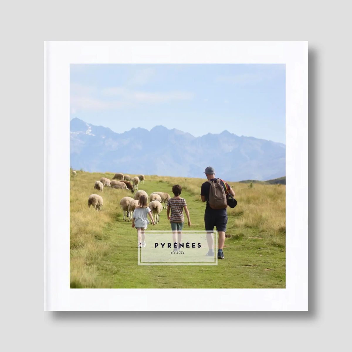 Album photo ouverture à plat Petite étiquette