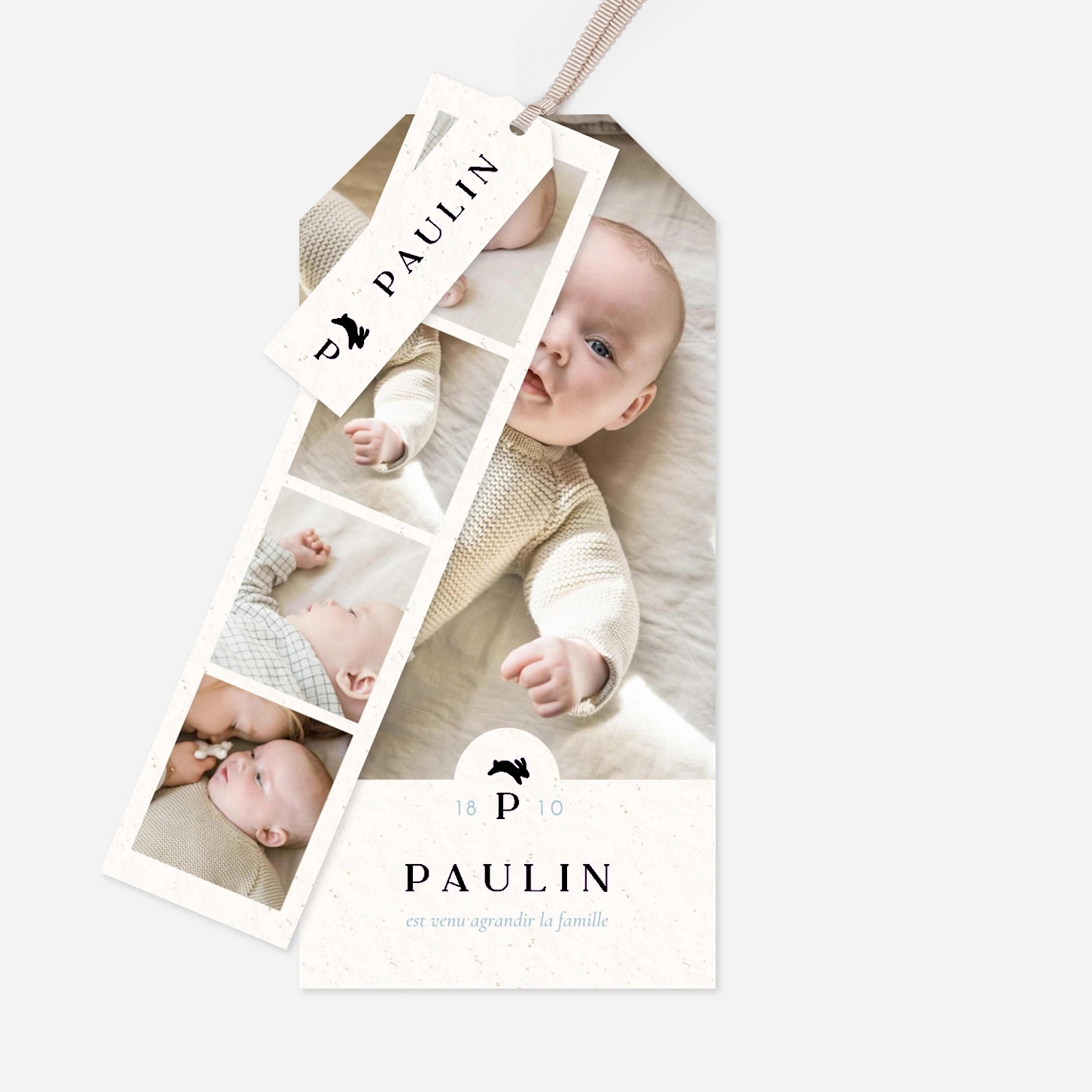 Faire-part naissance Petit lapereau