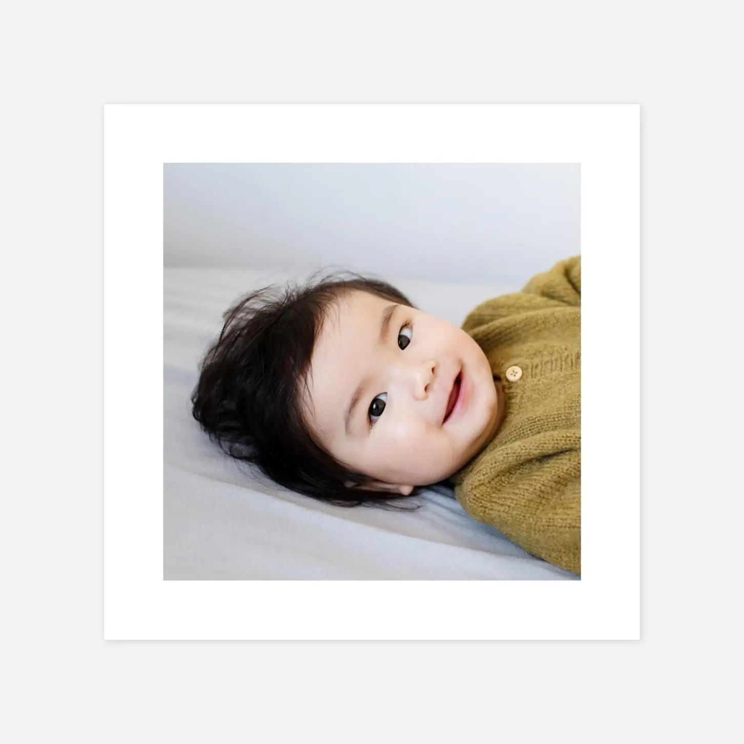 Carte remerciement naissance Petites montgolfières