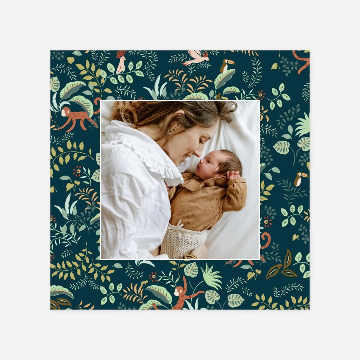 Faire-part naissance Petit ouistiti