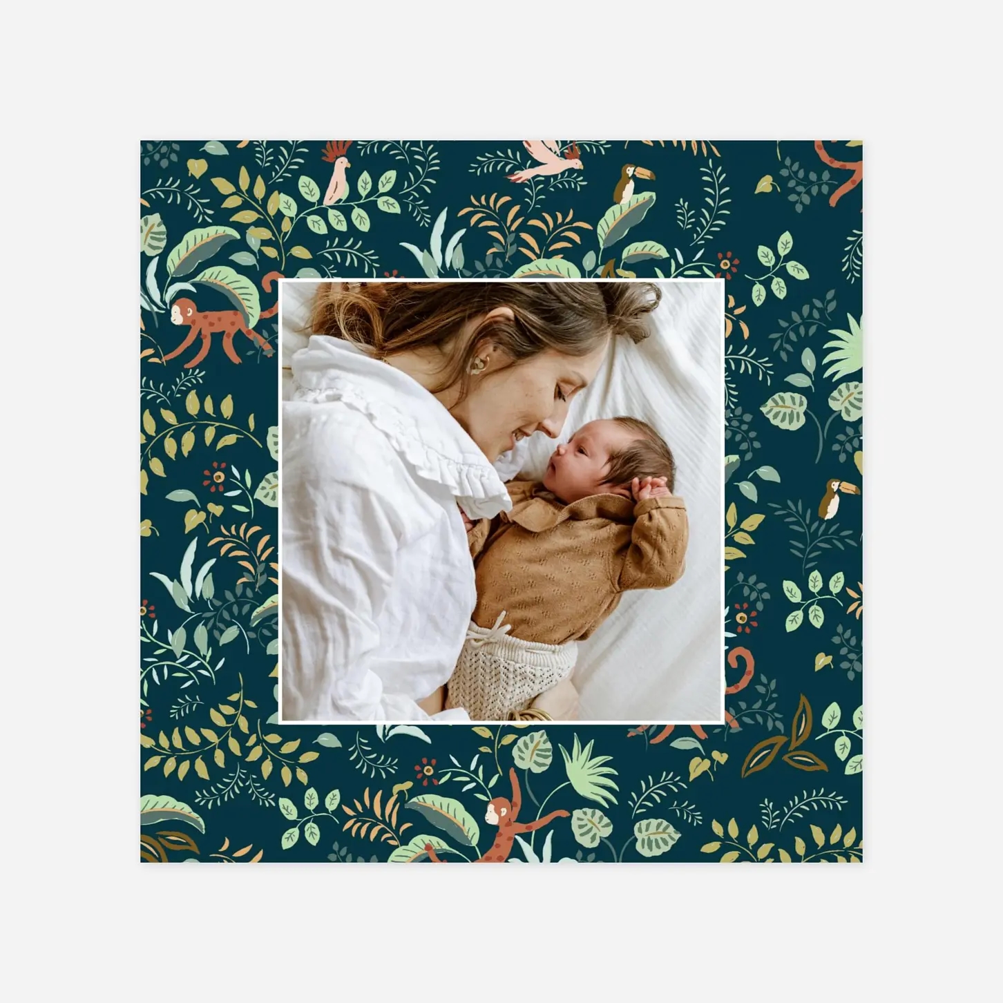 Faire-part naissance Petit ouistiti