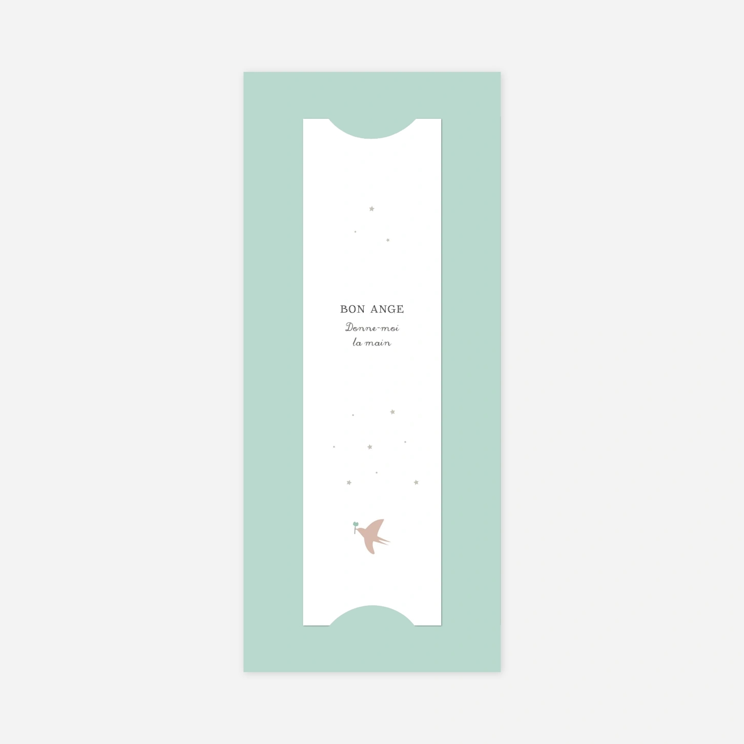 Faire-part baptême Petit village