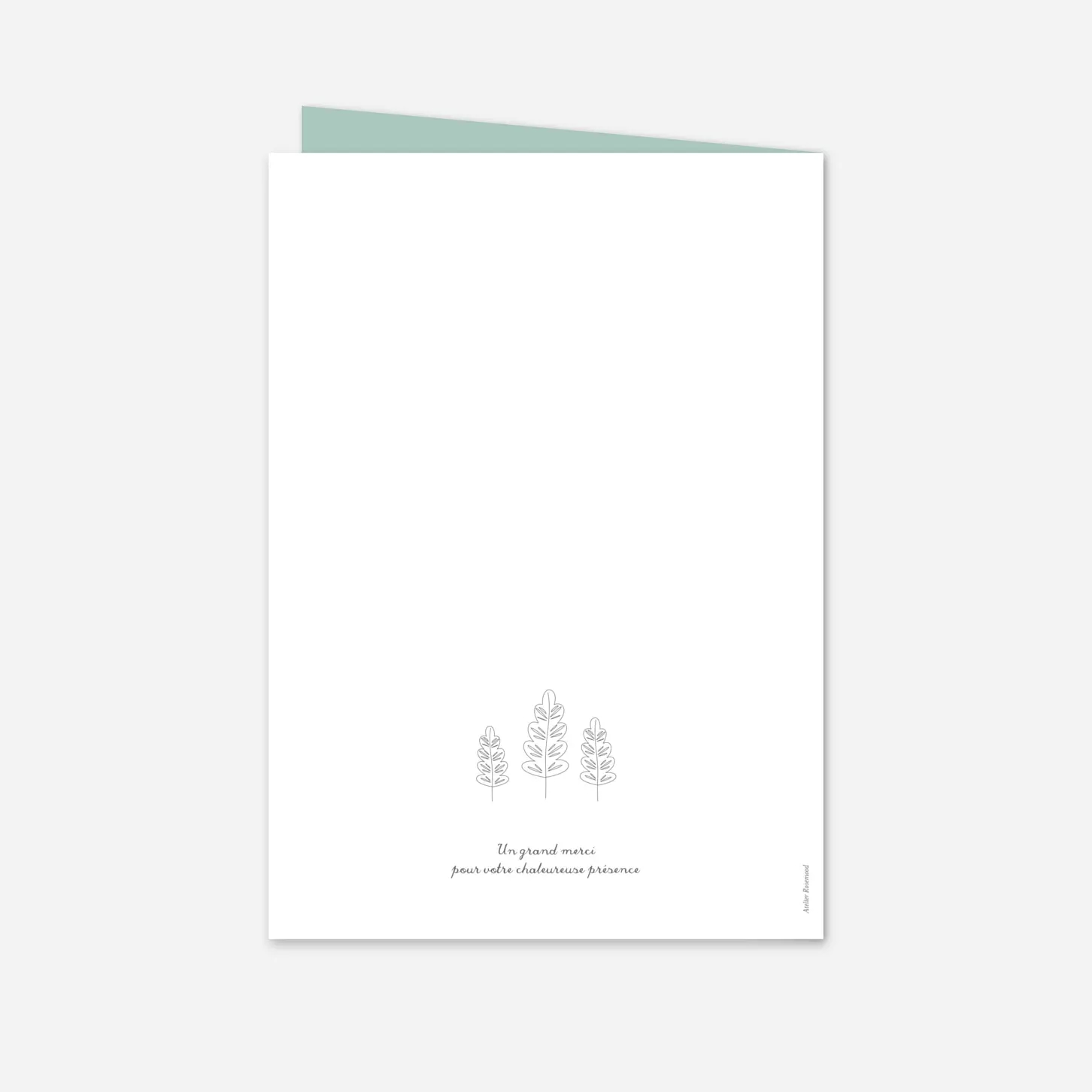 Livret de messe baptême Petit village