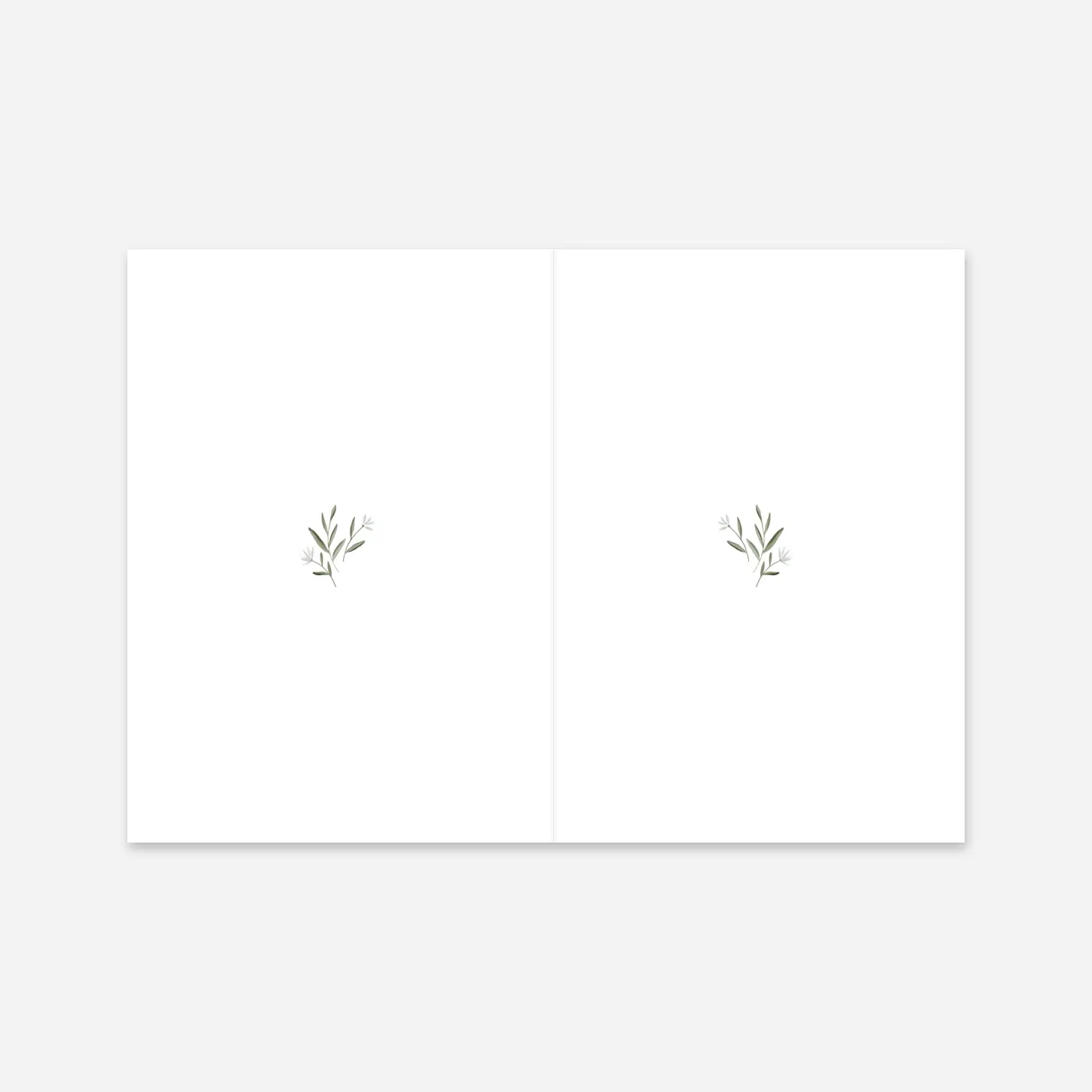 Livret de messe baptême Petite colombe