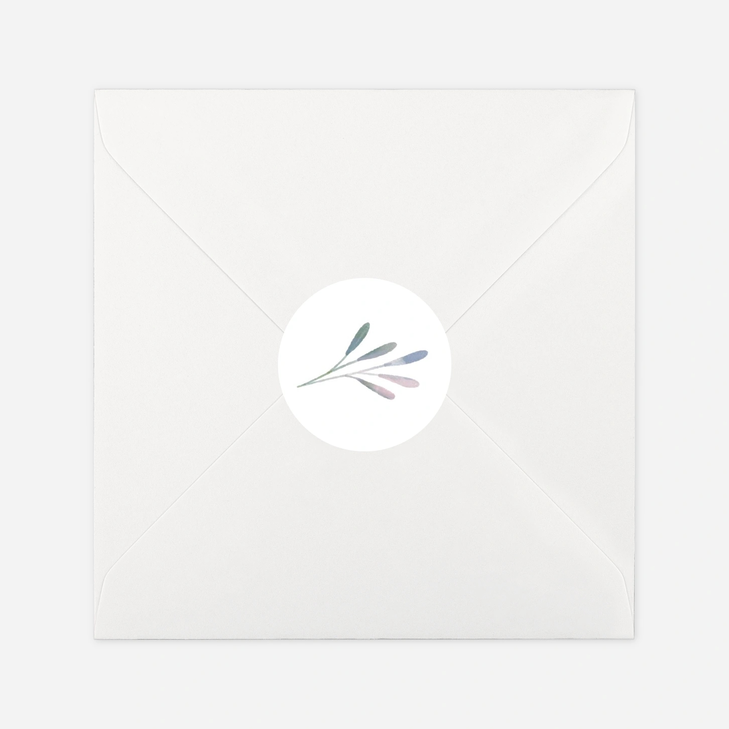 Stickers naissance Picto végétal