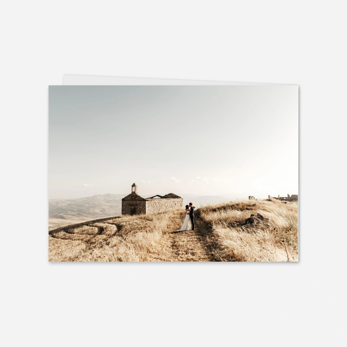 Carte de remerciements Plein la vue