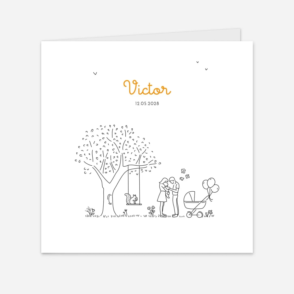 Faire-part naissance Promesse