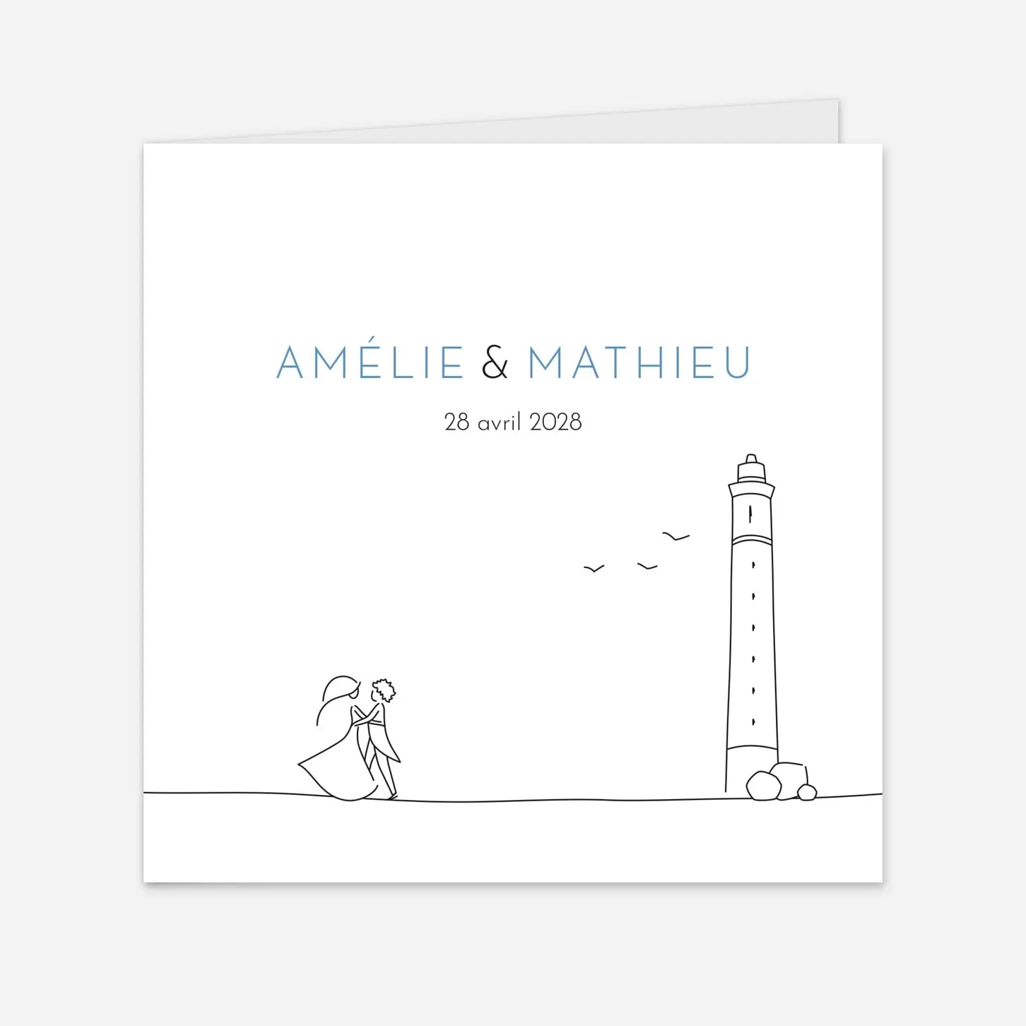 Faire-part mariage Promesse