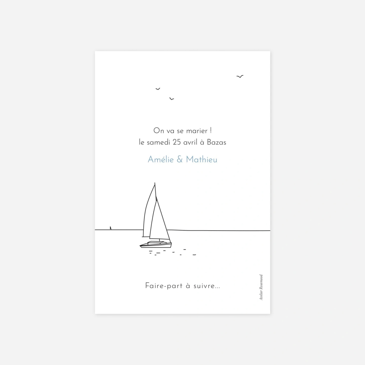 Save the date Promesse