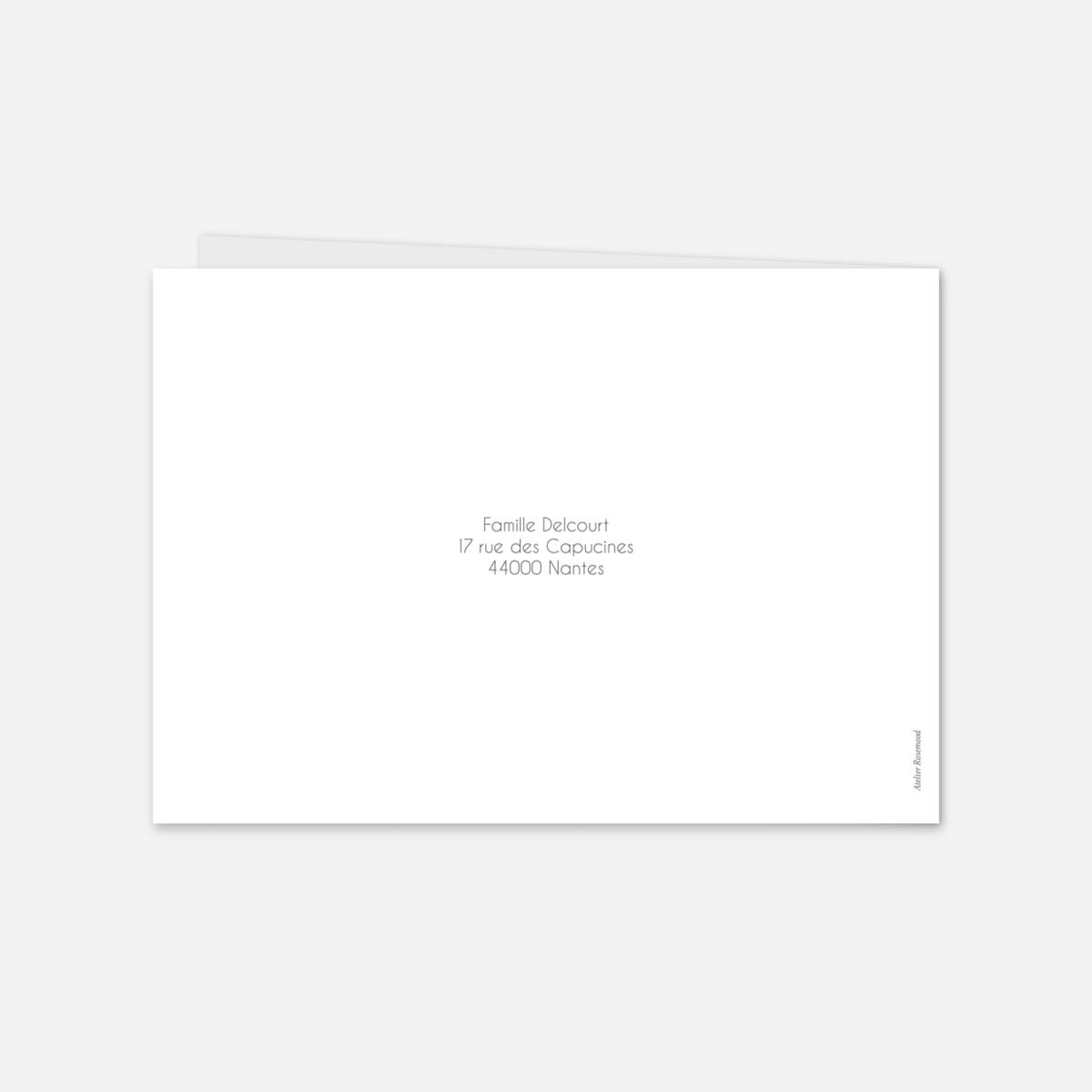 Faire-part naissance Petite tribu