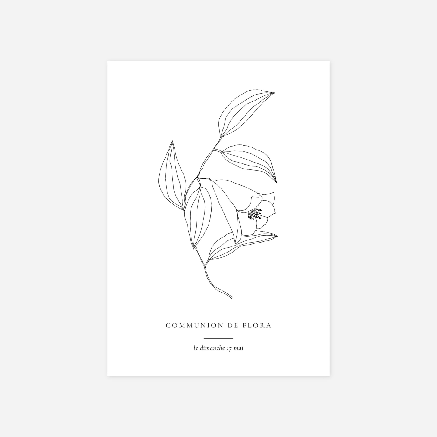 Invitation communion Poésie amoureuse