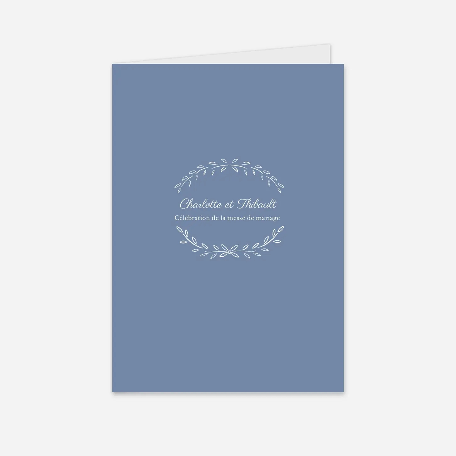 Livret de messe mariage Poème