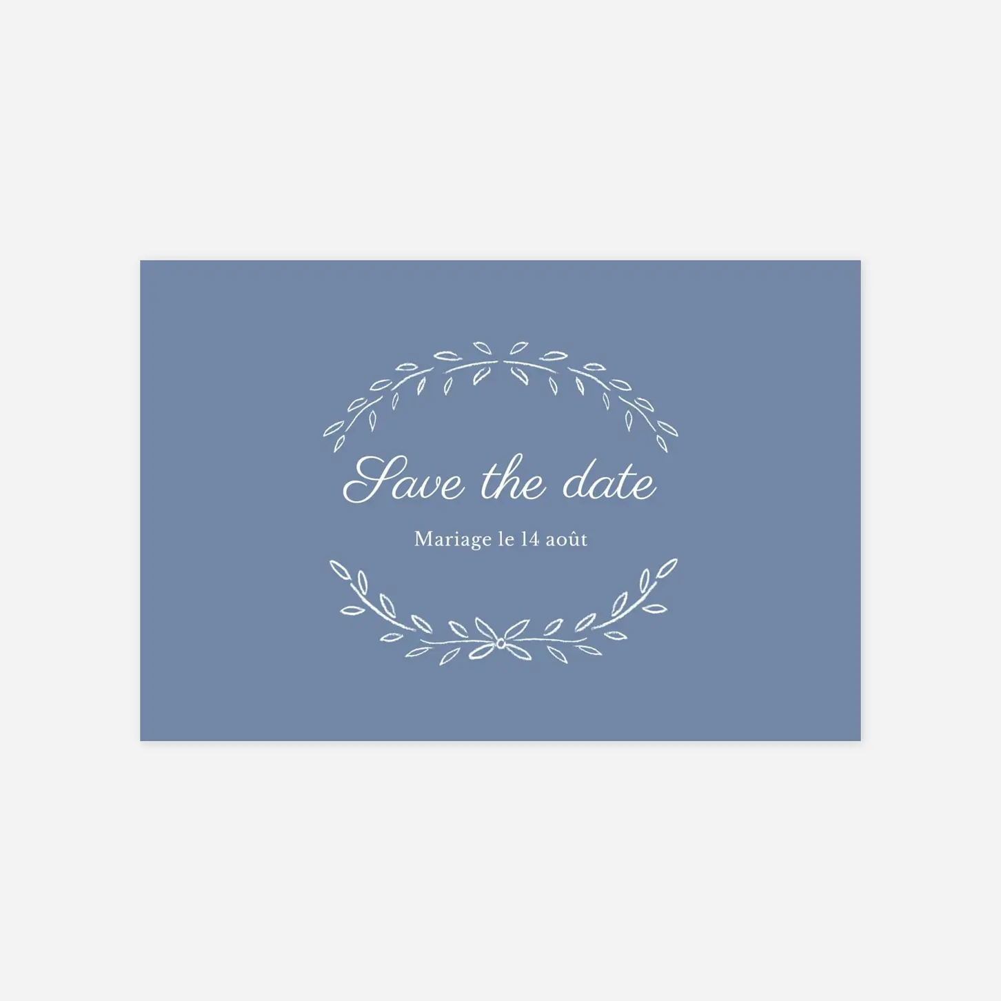 Save the date Poème