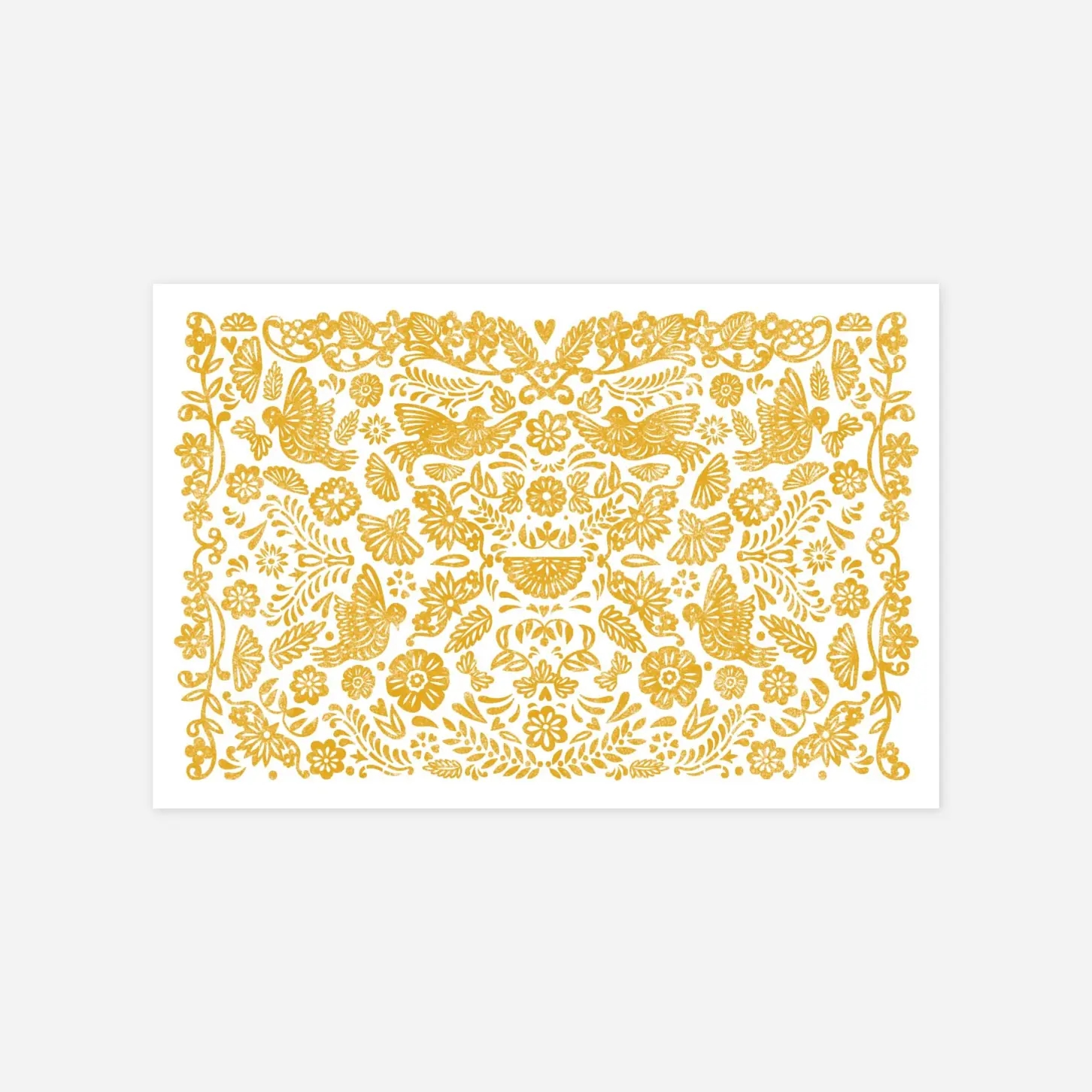 Carte de correspondance Papel Picado