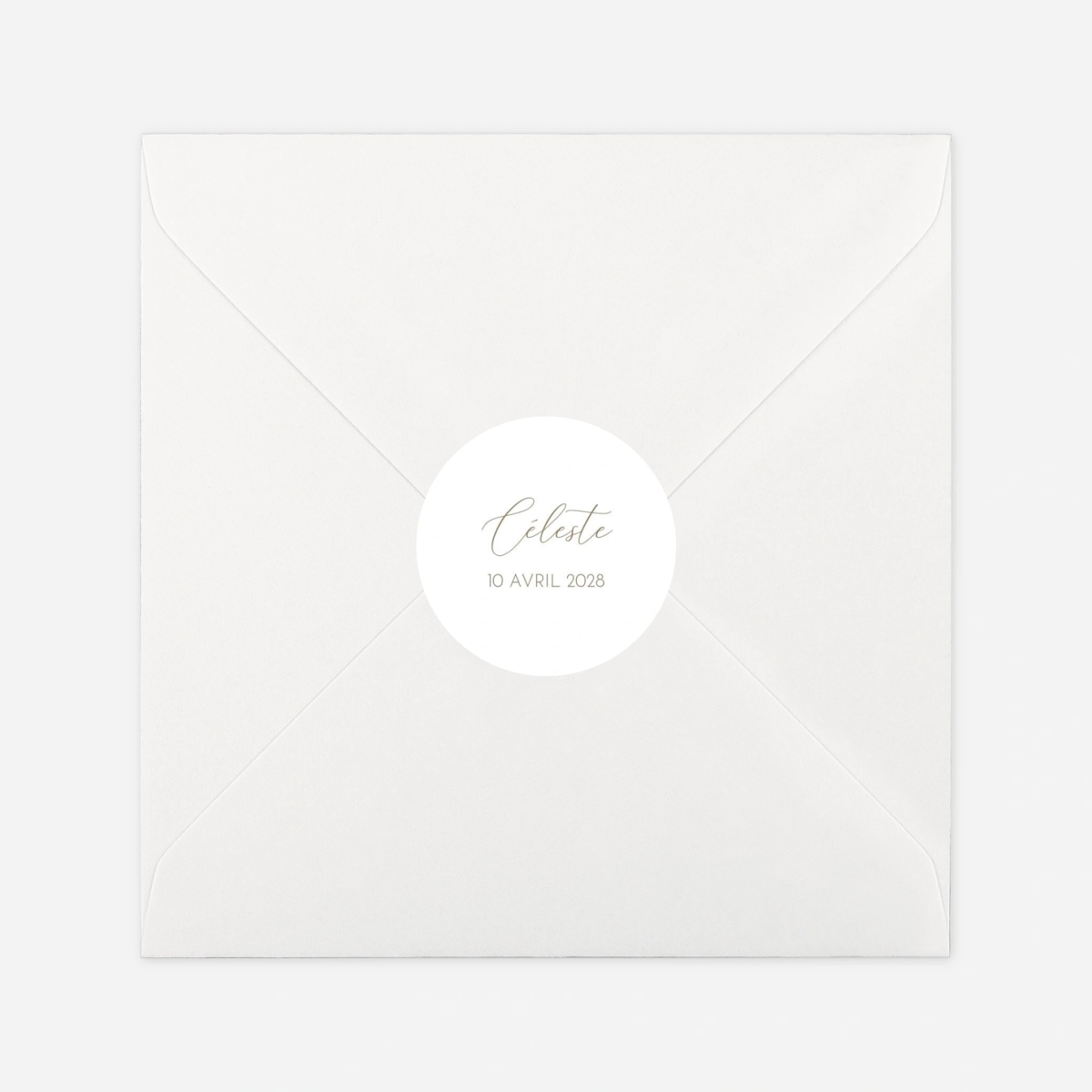 Stickers naissance Petit portrait