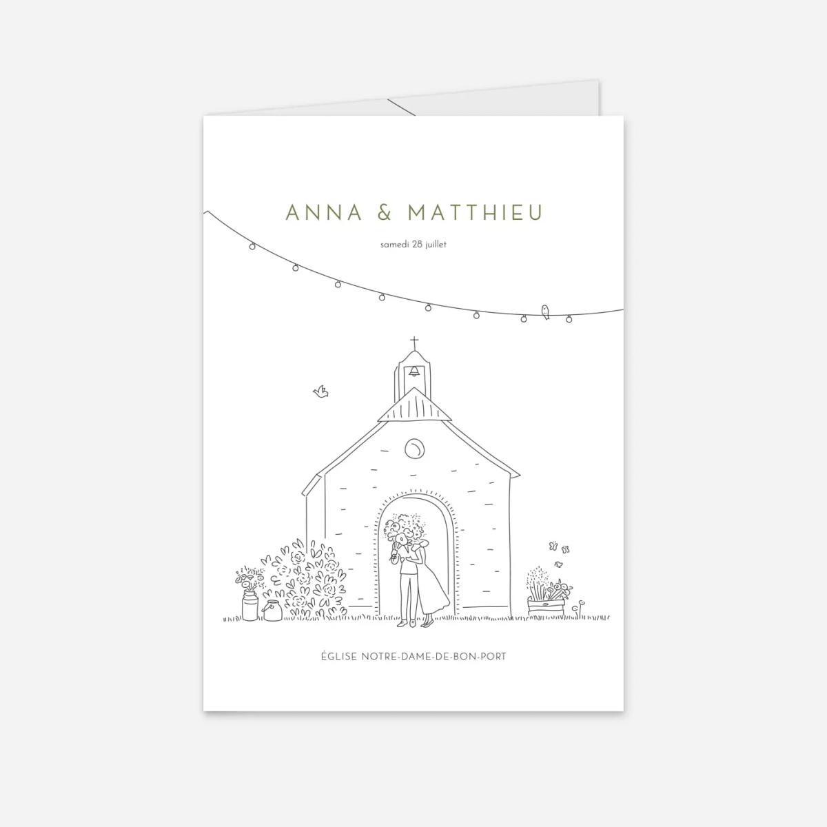 Livret de messe mariage Promesse bohême