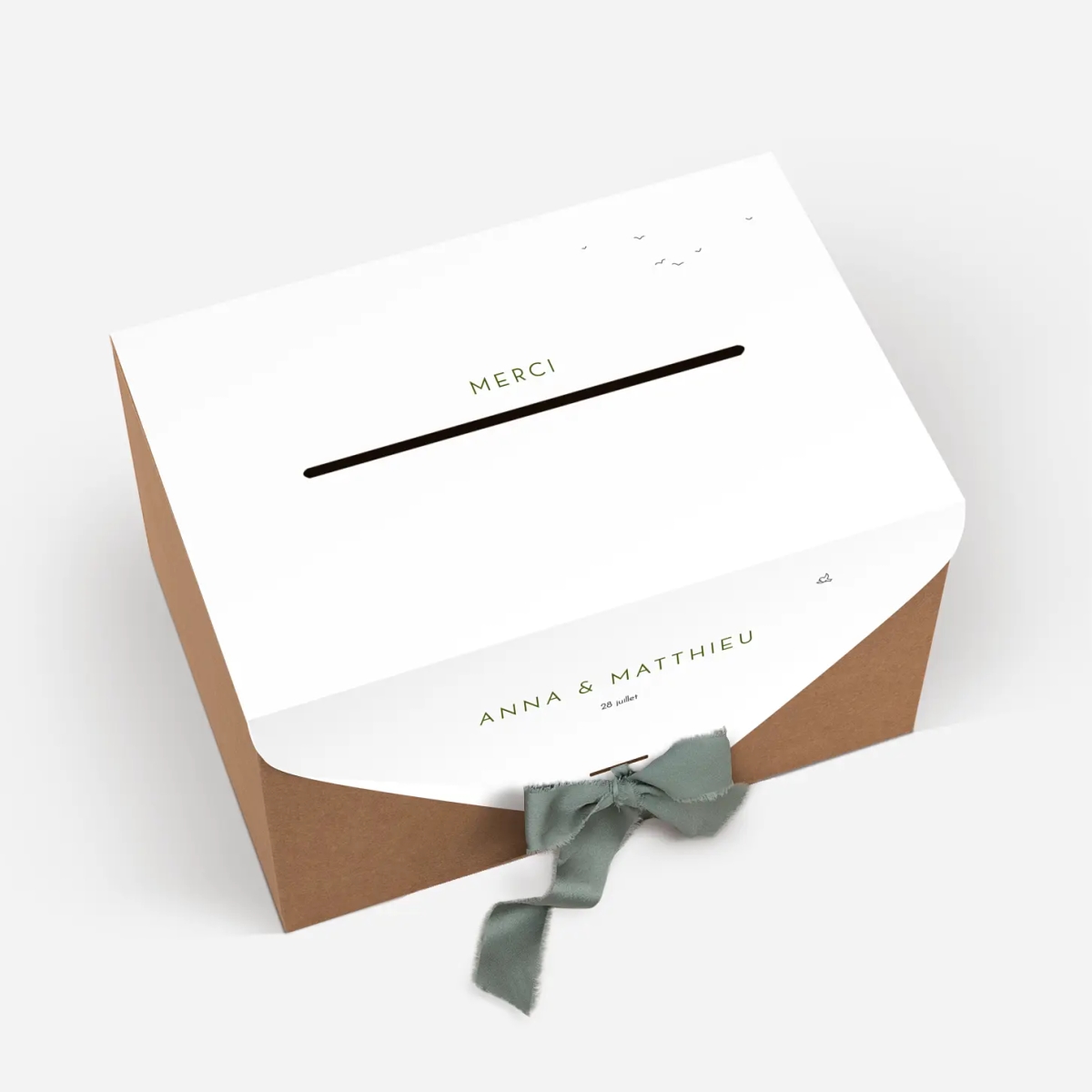 Urne Mariage Promesse bohême