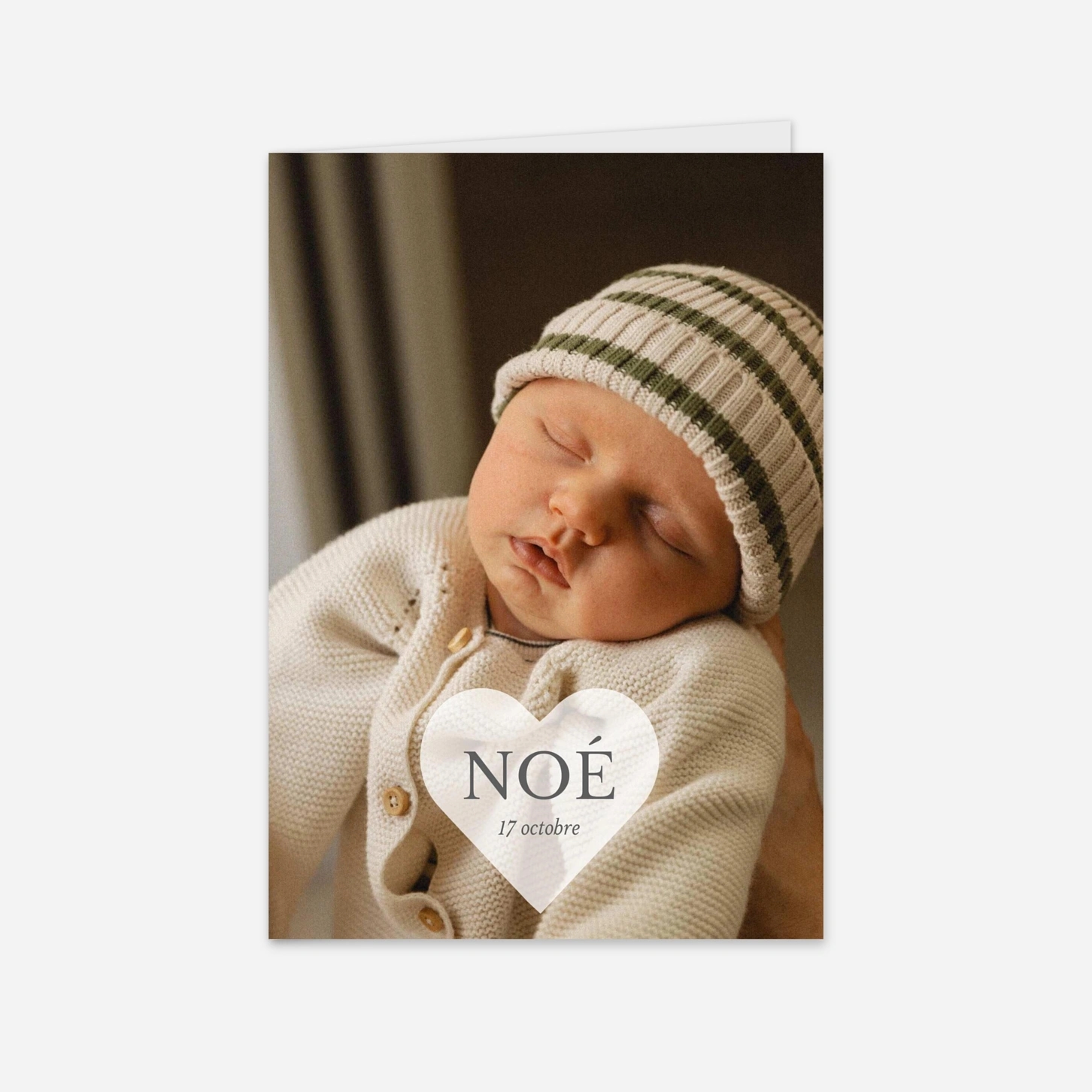 Faire-part naissance Trésor heureux